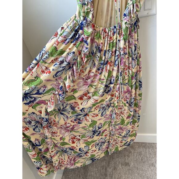 Hofmann Copenhagen Catharina Dress Tropical Floral, Vacation UK 34, US Sz 2 - Picture 6 of 10